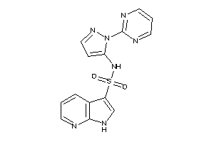 N-[2-(2-pyrimidyl)pyrazol-3-yl]-1H-pyrrolo[2,3-b]pyridine-3-sulfonamide