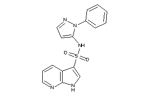 N-(2-phenylpyrazol-3-yl)-1H-pyrrolo[2,3-b]pyridine-3-sulfonamide