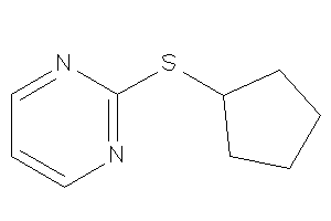 2-(cyclopentylthio)pyrimidine