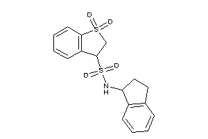 N-indan-1-yl-1,1-diketo-2,3-dihydrobenzothiophene-3-sulfonamide