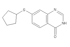 Image of 7-(cyclopentylthio)-3H-quinazolin-4-one