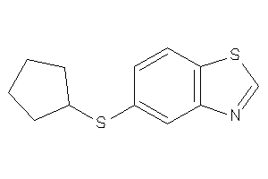 Image of 5-(cyclopentylthio)-1,3-benzothiazole