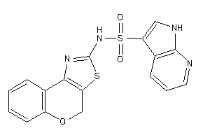 N-(4H-chromeno[4,3-d]thiazol-2-yl)-1H-pyrrolo[2,3-b]pyridine-3-sulfonamide