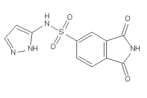 1,3-diketo-N-(1H-pyrazol-5-yl)isoindoline-5-sulfonamide