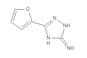 [3-(2-furyl)-1,4-dihydro-1,2,4-triazol-5-ylidene]amine