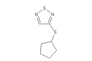 3-(cyclopentylthio)-1,2,5-thiadiazole