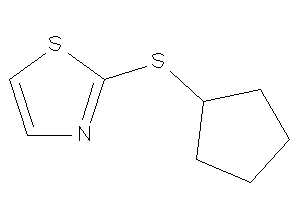 2-(cyclopentylthio)thiazole