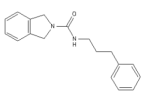 N-(3-phenylpropyl)isoindoline-2-carboxamide