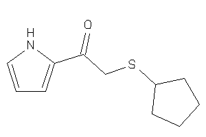 2-(cyclopentylthio)-1-(1H-pyrrol-2-yl)ethanone