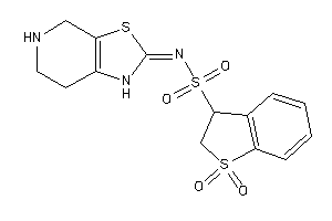 1,1-diketo-N-(4,5,6,7-tetrahydro-1H-thiazolo[5,4-c]pyridin-2-ylidene)-2,3-dihydrobenzothiophene-3-sulfonamide