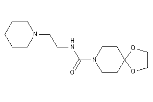 N-(2-piperidinoethyl)-1,4-dioxa-8-azaspiro[4.5]decane-8-carboxamide