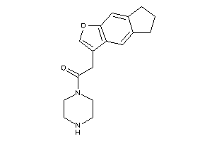 2-(6,7-dihydro-5H-cyclopenta[f]benzofuran-3-yl)-1-piperazino-ethanone