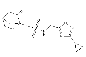 N-[(3-cyclopropyl-1,2,4-oxadiazol-5-yl)methyl]-1-(2-ketonorbornan-1-yl)methanesulfonamide