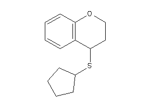 4-(cyclopentylthio)chroman