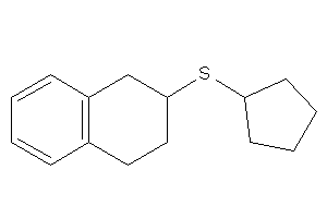 2-(cyclopentylthio)tetralin