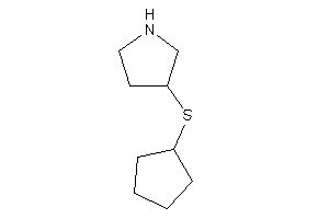 3-(cyclopentylthio)pyrrolidine