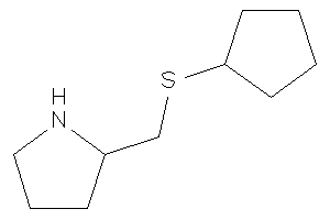 2-[(cyclopentylthio)methyl]pyrrolidine