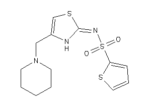 N-[4-(piperidinomethyl)-4-thiazolin-2-ylidene]thiophene-2-sulfonamide