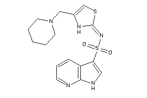 N-[4-(piperidinomethyl)-4-thiazolin-2-ylidene]-1H-pyrrolo[2,3-b]pyridine-3-sulfonamide