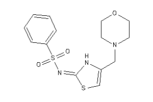 N-[4-(morpholinomethyl)-4-thiazolin-2-ylidene]benzenesulfonamide