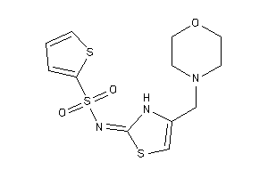 N-[4-(morpholinomethyl)-4-thiazolin-2-ylidene]thiophene-2-sulfonamide