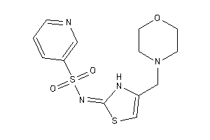 N-[4-(morpholinomethyl)-4-thiazolin-2-ylidene]pyridine-3-sulfonamide