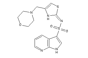 N-[4-(morpholinomethyl)-4-thiazolin-2-ylidene]-1H-pyrrolo[2,3-b]pyridine-3-sulfonamide