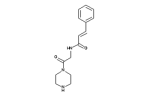 N-(2-keto-2-piperazino-ethyl)-3-phenyl-acrylamide