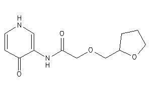 N-(4-keto-1H-pyridin-3-yl)-2-(tetrahydrofurfuryloxy)acetamide