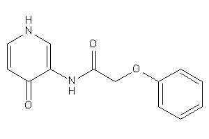 N-(4-keto-1H-pyridin-3-yl)-2-phenoxy-acetamide