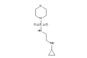 N-[2-(cyclopropylamino)ethyl]morpholine-4-sulfonamide