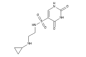 N-[2-(cyclopropylamino)ethyl]-2,4-diketo-1H-pyrimidine-5-sulfonamide