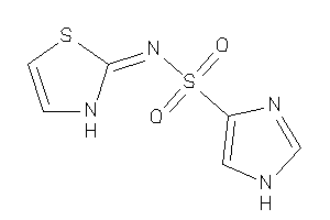 N-(4-thiazolin-2-ylidene)-1H-imidazole-4-sulfonamide