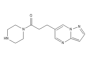 1-piperazino-3-pyrazolo[1,5-a]pyrimidin-6-yl-propan-1-one