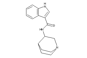 N-quinuclidin-3-yl-1H-indole-3-carboxamide