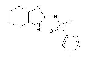 N-(4,5,6,7-tetrahydro-3H-1,3-benzothiazol-2-ylidene)-1H-imidazole-4-sulfonamide
