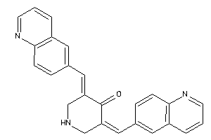 3,5-bis(6-quinolylmethylene)-4-piperidone