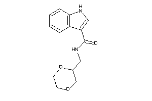 Image of N-(1,4-dioxan-2-ylmethyl)-1H-indole-3-carboxamide