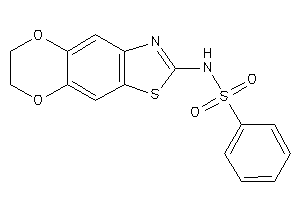 N-(6,7-dihydro-[1,4]dioxino[2,3-f][1,3]benzothiazol-2-yl)benzenesulfonamide