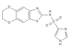 Image of N-(6,7-dihydro-[1,4]dioxino[2,3-f][1,3]benzothiazol-2-yl)-1H-imidazole-4-sulfonamide