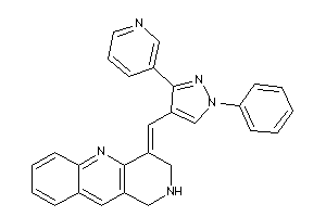 4-[[1-phenyl-3-(3-pyridyl)pyrazol-4-yl]methylene]-2,3-dihydro-1H-benzo[b][1,6]naphthyridine