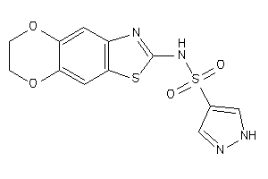 Image of N-(6,7-dihydro-[1,4]dioxino[2,3-f][1,3]benzothiazol-2-yl)-1H-pyrazole-4-sulfonamide