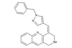 Image of 4-[(1-benzylpyrazol-4-yl)methylene]-2,3-dihydro-1H-benzo[b][1,6]naphthyridine