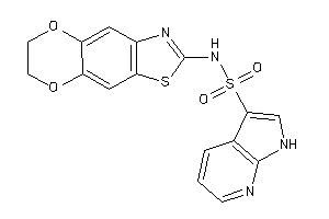 N-(6,7-dihydro-[1,4]dioxino[2,3-f][1,3]benzothiazol-2-yl)-1H-pyrrolo[2,3-b]pyridine-3-sulfonamide