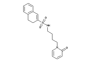 N-[4-(2-keto-1-pyridyl)butyl]-3,4-dihydronaphthalene-2-sulfonamide