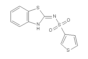 N-(3H-1,3-benzothiazol-2-ylidene)thiophene-3-sulfonamide