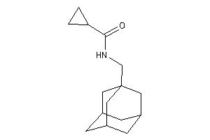 Image of N-(1-adamantylmethyl)cyclopropanecarboxamide