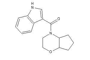 3,4a,5,6,7,7a-hexahydro-2H-cyclopenta[b][1,4]oxazin-4-yl(1H-indol-3-yl)methanone