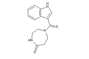 1-(1H-indole-3-carbonyl)-1,4-diazepan-5-one