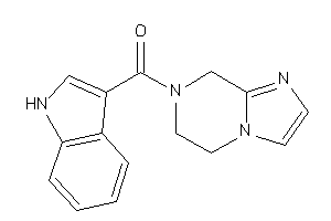 6,8-dihydro-5H-imidazo[1,2-a]pyrazin-7-yl(1H-indol-3-yl)methanone